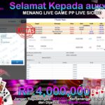 BUKTI JACKPOT LIVE GAME PP LIVE SIC BO TERPERCAYA DI INDONESIA TGL 31-05-2025