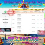BUKTI JACKPOT SLOT MAHJONG WAYS TERPERCAYA DI INDONESIA TGL 22-06-2025