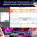 BUKTI JACKPOT CASINO SWEET BONANZA CANDYLAND TERPERCAYA DI INDONESIA TGL 24-06-2025