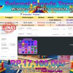 BUKTI JACKPOT SLOT SWEET BONANZA 1000  TERPERCAYA DI INDONESIA TGL 22-07-2025