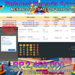 BUKTI JACKPOT SLOT GATESN OF OLYMPUS 1000 TERPERCAYA DI INDONESIA TGL 05-08-2025