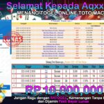 BUKTI JACKPOT TOGEL ONLINE TOTO MACAU TERPERCAYA DI INDONESIA TGL 09-10-2025