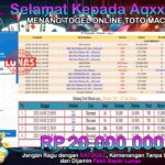 BUKTI JACKPOT TOGEL ONLINE TOTO MACAU TERPERCAYA DI INDONESIA TGL 09-10-2025