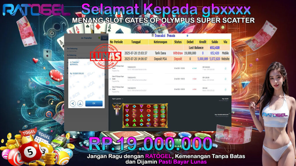 BUKTI JACKPOT SLOT GATES OF OLYMPUS 1000 TERPERCAYA DI INDONESIA TGL 23-10-2025